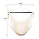 thumbnail image 3 of Silla hamaca Zimtown columpio de cuerda colgante color beige, 3 of 5