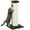 Brown, variant on PawHut 32" Cat Scratching Post for Indoor Cats w/ Sisal Teasing Ball Grey