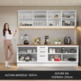 thumbnail image 4 of Cocina Integral Completa Modular Madesa Agata 240cm BM 02, 4 of 5