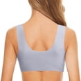 thumbnail image 4 of Sujetador de copa completa con sujeción fuerte, sin aros, para tallas grandes, sujetador técnico fino para tallas grandes, ropa interior de uso diario, bralette, sujetador para dormir,, 4 of 5