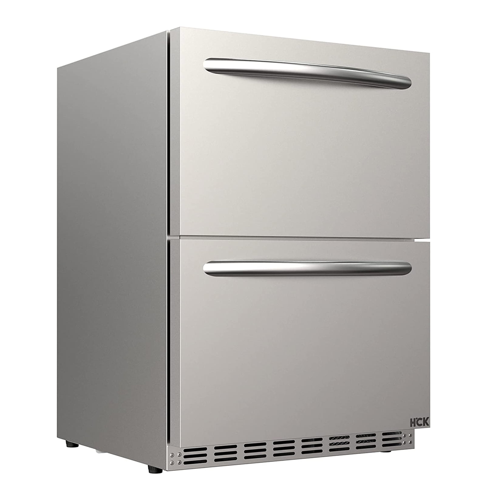 24 Inch Under Counter Refrigerator Undercounter Drawer Fridge Indoor and Outdoor Double Drawer
