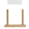 thumbnail image 4 of M&T Displays Classic Desktop Menu Holder with Acrylic U Type Pocket, Portrait Table Top Sign Holder, Ad Frame for Restaurant, Store, Wedding, Party, Event (2 Pack) (Natural Wood, 5.5x8.5), 4 of 9