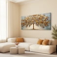 thumbnail image 4 of Canvas Wall Art for Living Room - Large Yellow Tree of Life Canvas Prints, Modern Abstract Nature Painting for Kitchen Bedroom Office Wall Decor, 4 of 7
