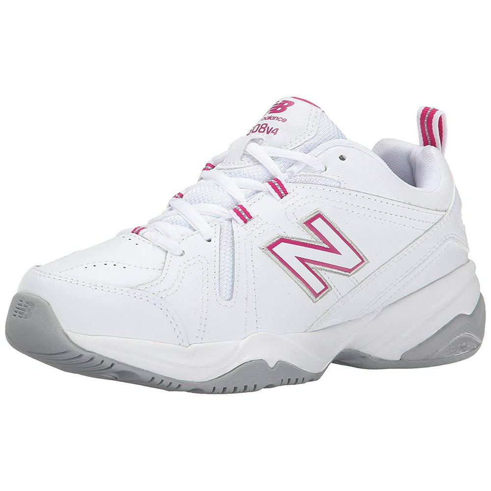 New Balance - New Balance Womens Wx608v4p Leather Low Top Lace Up ...