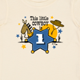 thumbnail image 4 of Inktastic Little Cowboy 1st Birthday Boys Baby T-Shirt, 4 of 5