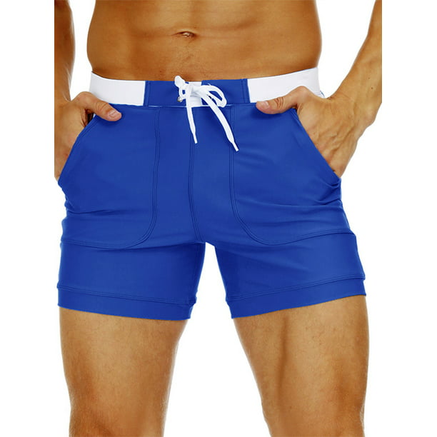 UKAP Men Lounge Swim Trunks Board Short Sweat Pant Pocket Quick Dry ...
