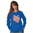 thumbnail image 4 of Retro Papa Smurf Little But So Great Sweatshirt for Men or Women Brisco Brands M, 4 of 6