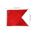 thumbnail image 2 of FOMIYES Nautical Boat Flags Assorted Color Polyester for Marine Safety and Decor, 2 of 8