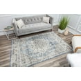 thumbnail image 4 of Rugs America Preston PS40A Magnolia Hatchwork Transitional Vintage Gray Area Rug, 8'0"X10'0", 4 of 5