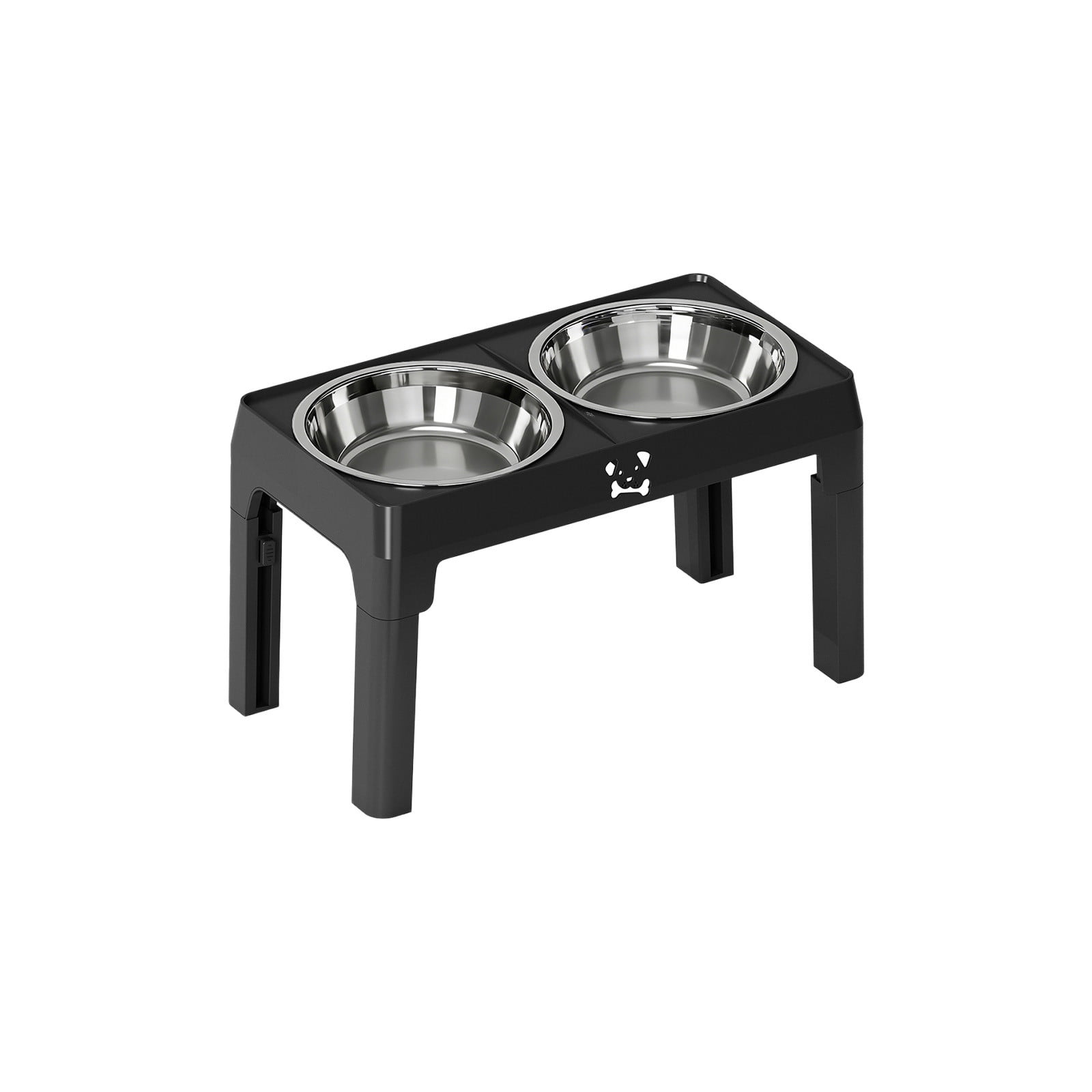 TTJ Cats Bowls Elevated Adjustables Stainless Steel Pet Bowl Cats And Dog Bowl Slow Food Bowl Feeder Water Dispenser Neck Support Bowl Ideal For Small Medium And Large Dogs