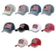 thumbnail image 3 of Sonducket Gorra de béisbol ajustable del poliéster para la protección solar en multicolores del sombrero de moda Sombreros mezclilla 3, 3 of 6