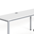 thumbnail image 7 of Boss Office Products Simple System 66" x 24" Side by Side Double Desks, White, 7 of 7