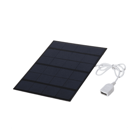 

3.5W 6V Solar Panel with USB Cable Outdoor Portable Mini Solar Panel Battery Charger