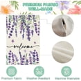 thumbnail image 5 of Summer Welcome Floral House Flag 28x40 Inch Double Sided Summer Large Yard Flag Spring Outside Outdoor Seasonal Burlap Flowers Flags Home Patio Decoration, 5 of 6