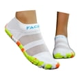 thumbnail image 3 of lnmuld Men Women Five Toe Water Shoes Knit Barefoot Socks for Swim Beach Yoga Cycling Color:White,Size:41, 3 of 9