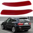 thumbnail image 2 of 1 par de pegatinas reflectoras para parachoques trasero izquierdo y derecho, compatibles con bmw E70, 2 of 5