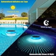 thumbnail image 5 of 2Pcs Solar Floating Pool Lights,RGB Color Changing Floating Pool Lights for Swimming Pool,Waterproof Light up LED Pool Accessories,Outdoor LED Pool Lights That Float for Pool,Pond,Spa,Hot tub, 5 of 7