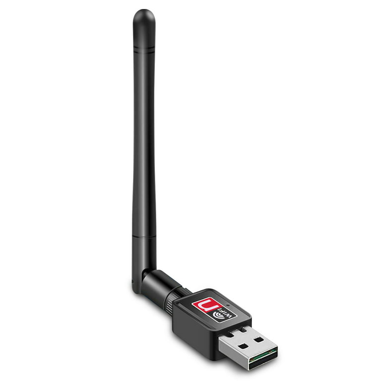 Van ensidigt bruger USB WiFi Adapter, TSV 150Mbps Wireless Network Adapter for PC Desktop  Laptop, 2.4G Wifi Dongle Antenna Supports Win 11/10/8.1/8/7/XP, Mac OS -  Walmart.com