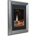 thumbnail image 2 of Trademark Fine Art "Street Lights" Canvas Art by Michael Blanchette Photography Black Matte, Silver Frame, 2 of 4