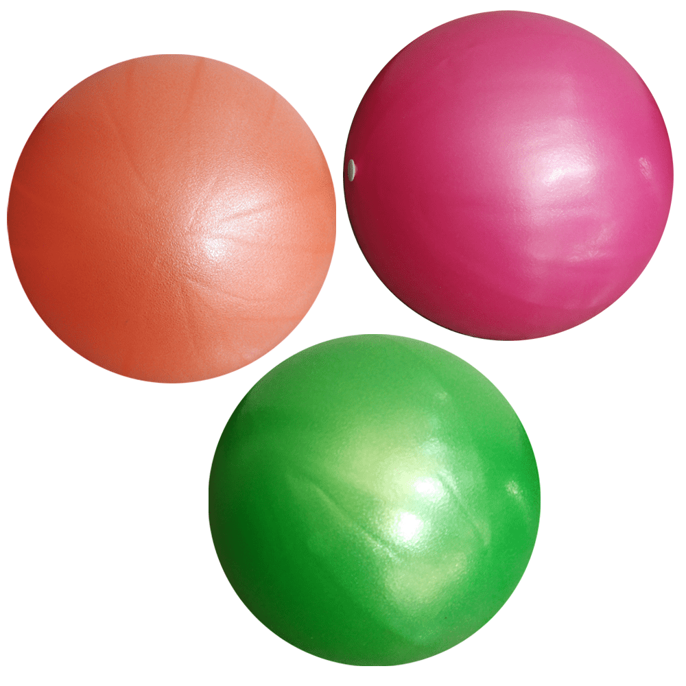 3Pcs Mini Exercise Balls, Professional Grade Anti Burst Heavy Duty For Yoga Fitness Stability