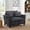 Gray, variant on Blue Lazy Sofa Chair with Armrests & Soft Cushion,Comfortable Single-Seater Lounge Seat with Supportive Backrest for Living Room, Bedroom, or Reading Nook, Cozy Upholstered Accent Chair.