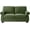 Green, variant on US Pride Furniture 65 in. Wide Rolled Arm Velvet Modern Rectangle Loveseat in Black For Home