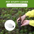 thumbnail image 2 of KONTONTY 2Pcs Flower Pots Plastic Round Planter for Growing Plants in Garden, 2 of 8