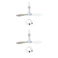 thumbnail image 3 of Ventilador de techo Bewildely silencioso 6 hojas USB Tipo 1 2Conjunto, 3 of 6