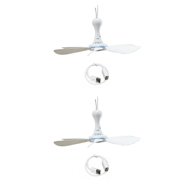 Ventilador de techo Bearachild grande USB silencioso 2Conjunto