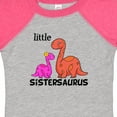 thumbnail image 4 of Inktastic Little Sistersaurus Girls Baby Bodysuit, 4 of 5