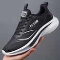 thumbnail image 2 of Men'S Breathable Mesh Running Shoes for Spring And Summer, Ultra-Lightweight, Soft Sole, Slip-Resistant, Shock-Absorbing, Perfect for Students And Casual Sports, 2 of 8