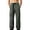 Army Green, variant on Big & Tall Men's Ripstop Cargo Pants Fall Loose Fit Straight Leg Outdoor Work Pants Elastic Waist Built-In Buckle Belt for Casual Travel, Army Green, M