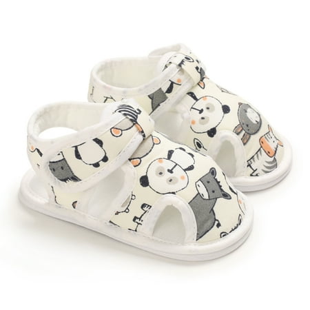 

Baby shoes Infant Baby Boy Girl Summer Sandals Breathable Anti-slip Soft First Walker Shoes Fragarn