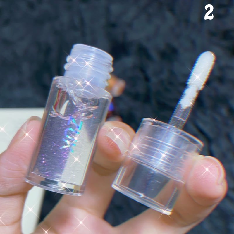 Beauty Glitter Lipstick Long Lasting Moisturizing Liquid Shiny Lipsticks for Women and Girls