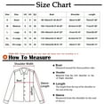thumbnail image 3 of HKEJIAOI Imprimé Graphique à Manches Longues en Polyester Top Plus Size Femmes Boutonné vers le Bas V Cou en Vrac, 3 of 6