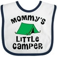 thumbnail image 3 of Inktastic Camping Mommy Little Camper Boys or Girls Baby Bib, 3 of 4