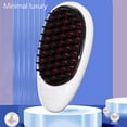 thumbnail image 4 of EGNMCR Electric Scalp, Hair Regrowth Comb, Vibration Massage With Red/ Blue LED For Men And Women For Everyday,Required Battery 2AA (not Included) massager massager, 4 of 7