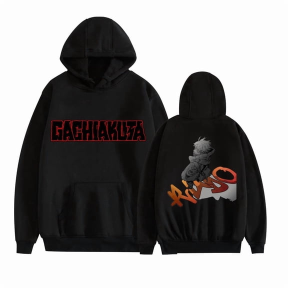 DINGCAI Gachiakuta Anime Vital Instruments Graphic Hoodie - Unisex Casual Long Sleeve Pullover,XS,Black10