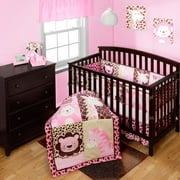 Baby Boom Jungle Friends 4 Pc Bedding Set