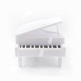 thumbnail image 4 of serony Piggy Bank Piano Shape Home Decor Handmade Collectible Box white, 4 of 9