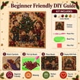 thumbnail image 5 of WDOBM Christmas Pearl Painting Kit, Christmas Diamond Painting Kit with Frame, Pearl Painting Kit for Adults Beginners, Christmas Tree Pearl Dot Painting Canvas Kit for Home Wall Decor, 5 of 6