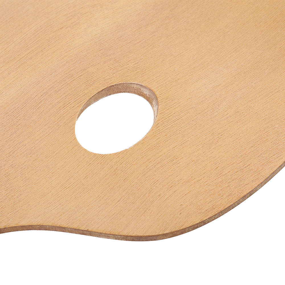 Cergrey Paint Palette, Painting Palette Paint Tray Palettes Oil Paint Palette Wooden Paint