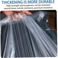 thumbnail image 4 of Tarpaulin Waterproof Heavy Duty,PE Clear Plastic Tarp with Wrapping Edge Design, Clear Tarps with Grommets for Garden, Furniture, Pool, Car, Patio Plastic Tarp(2x2M), 4 of 5