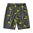 thumbnail image 5 of GiLiling Boys Short Sleeve Home Outfit Set - Excavator Print T Shirt with Shorts 2 Piece Loungewear Clothing Set (Grey, 12-24 Months), 5 of 9