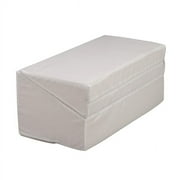 HealthSmart® Foldable Pattern Bed Wedge, 12"H x 24"W x 24"D, White