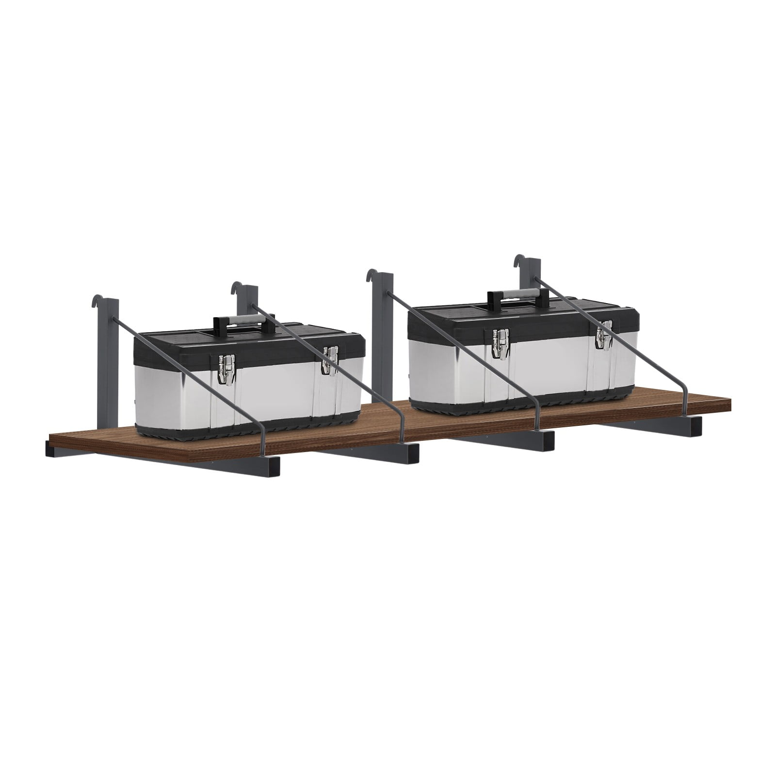 4 Pack Container Shelf Bracket, Shipping Container Brackets, Cargo Container Shelving Bracket for Storing Tools, Goods, Parcels