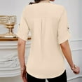 thumbnail image 4 of Pohista Plus Size Spring Dressy Blouse for Women Ladies Tunic Spring Tops Long Sleeve Women's Tops, 4 of 4