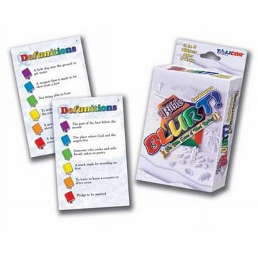 Talicor 840051 Bible Blurt Card Game 3 - 12 Players