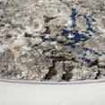 thumbnail image 3 of SAFAVIEH Petra Morven Abstract Area Rug, Light Grey/Light Beige, 6'7" x 6'7" Round, 3 of 8