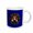White, variant on 3drose, Ox Surrounded by a Wreath of Red Clover Tattoo Style Art, 11oz Mug